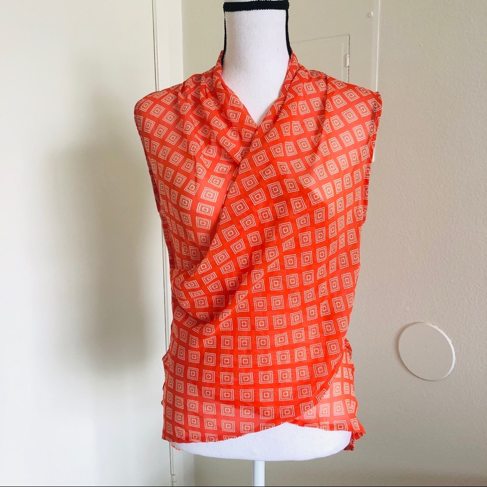 Ro&De Sheer Sleeveless Top